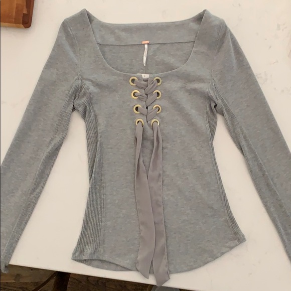 Free People Tops - Free People Looking Back Long Sleeved T